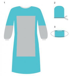 Комплекты одежды ГЕКСА КХ-3 для хирургов